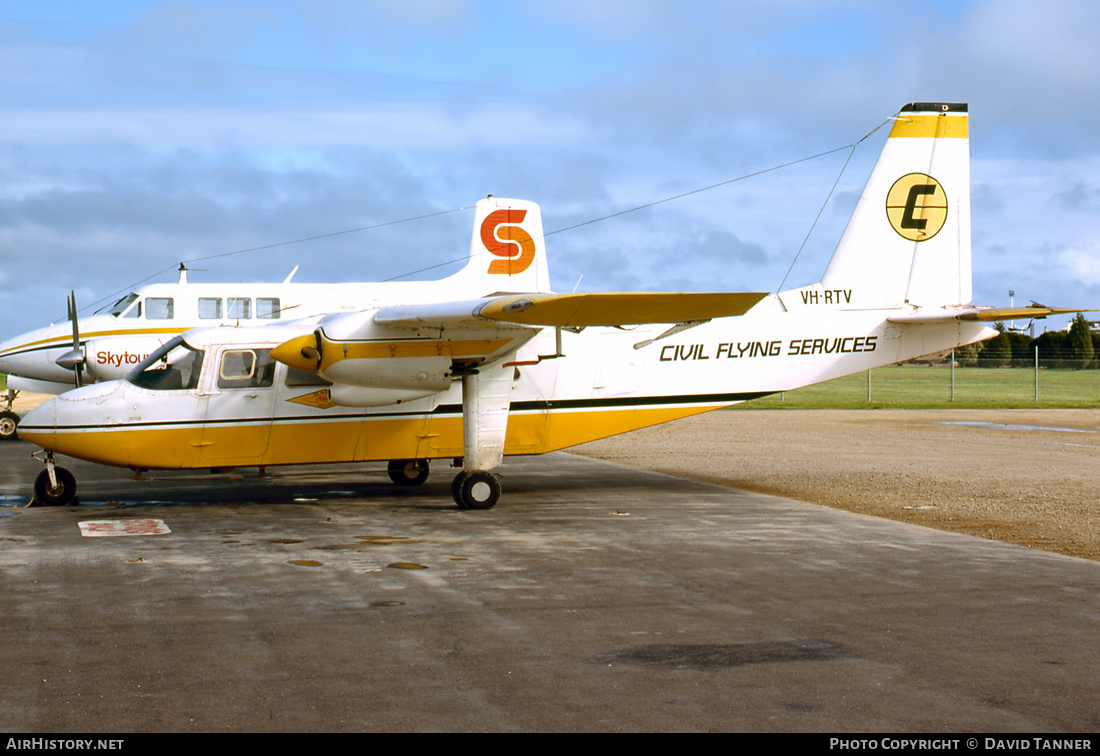 Aircraft Photo of VH-RTV | Britten-Norman BN-2A-26 Islander | Civil Flying Services | AirHistory.net #50775