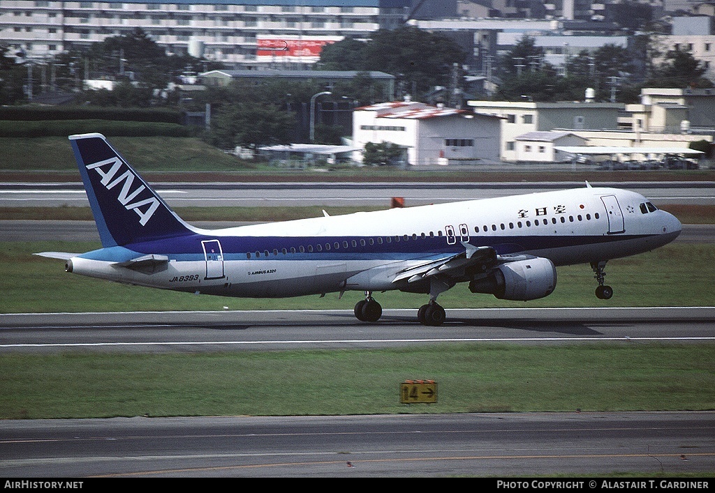 Aircraft Photo of JA8393 | Airbus A320-211 | All Nippon Airways - ANA | AirHistory.net #50780