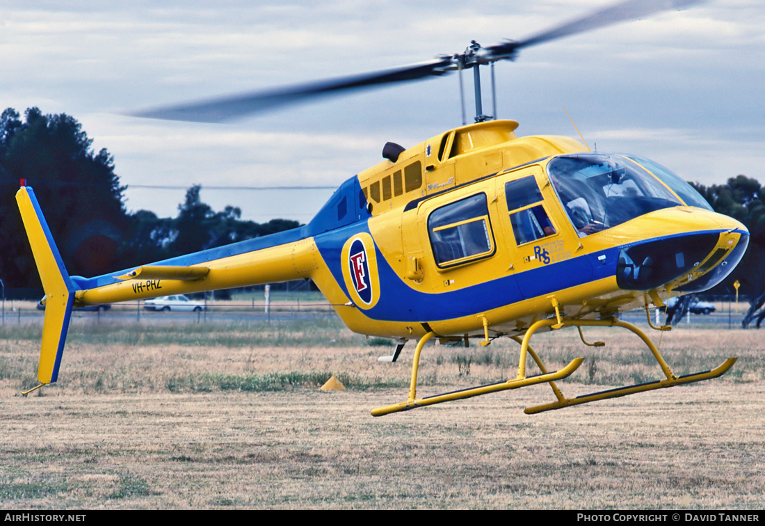 Aircraft Photo of VH-PHZ | Bell 206B JetRanger II | PHS - Professional Helicopter Services | AirHistory.net #50790