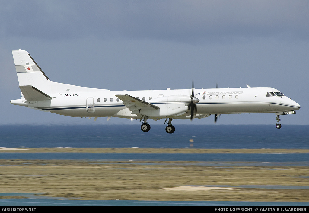 Aircraft Photo of JA004G | Saab 2000 | Japan Civil Aviation Bureau - JCAB | AirHistory.net #50797