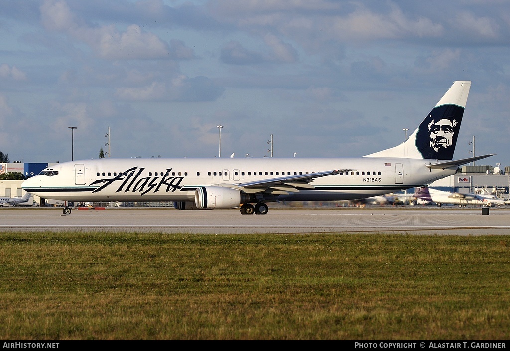 Aircraft Photo of N318AS | Boeing 737-990 | Alaska Airlines | AirHistory.net #50815