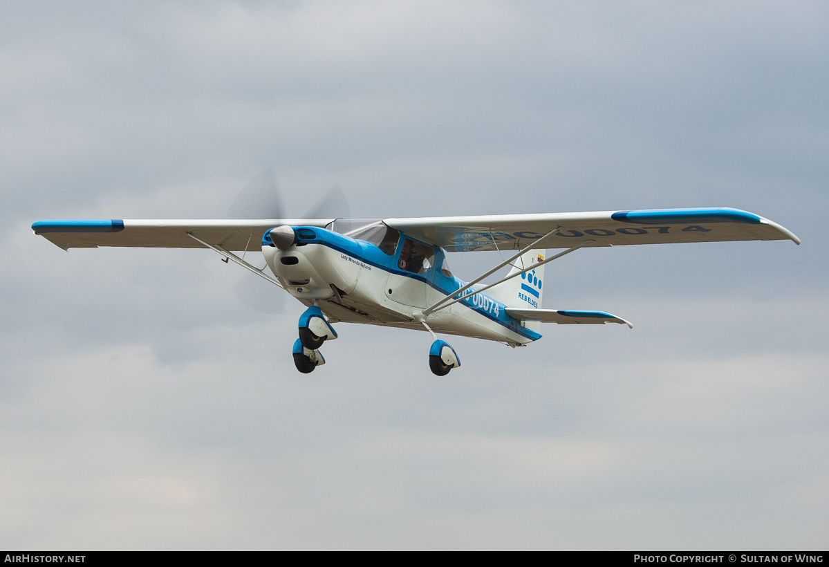 Aircraft Photo of HC-U0074 | AeroAndina MXP-150 Patriot | Aeroclub Los Rebeldes | AirHistory.net #50818