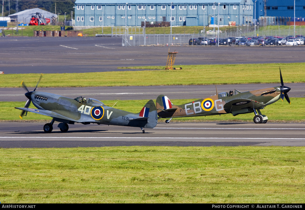 Aircraft Photo of TE311 | Supermarine 361 Spitfire LF16E | UK - Air Force | AirHistory.net #50836