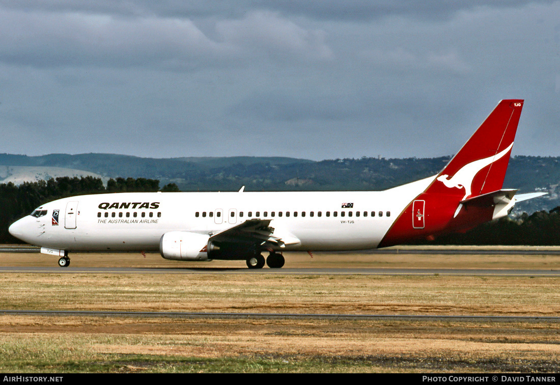 Aircraft Photo of VH-TJG | Boeing 737-476 | Qantas | AirHistory.net #50853