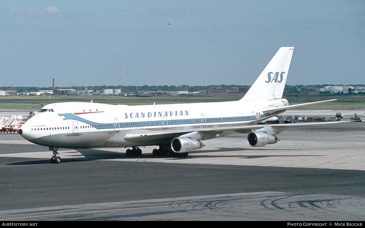 Aircraft Photo of OY-KHA | Boeing 747-283B | Scandinavian Airlines - SAS | AirHistory.net #50859