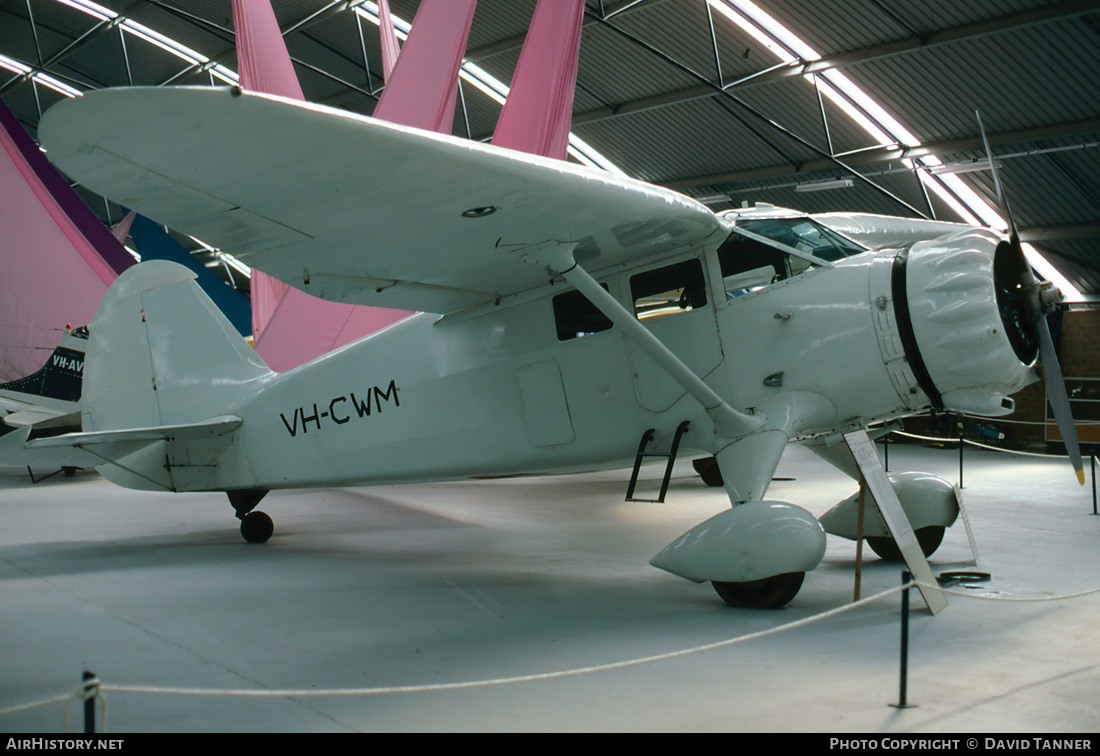 Aircraft Photo of VH-CWM | Stinson SR-8B Reliant | AirHistory.net #50860
