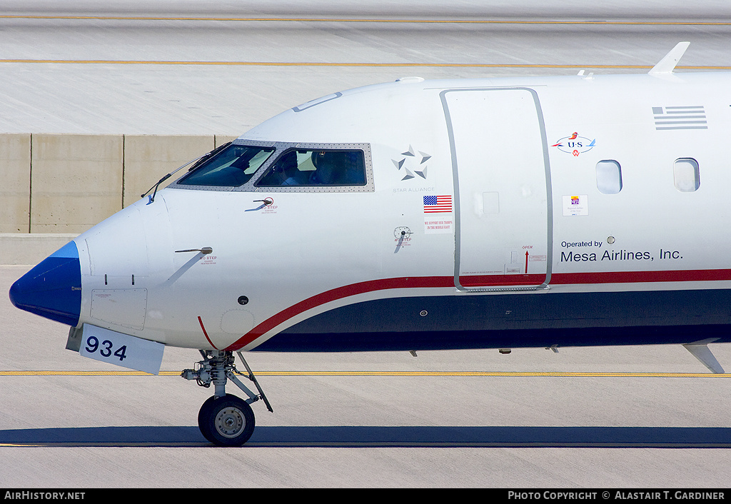 Aircraft Photo of N934FJ | Bombardier CRJ-900 (CL-600-2D24) | US Airways Express | AirHistory.net #50879