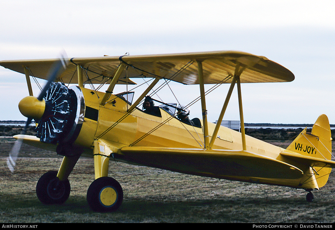 Aircraft Photo of VH-JQY | Boeing PT-13D Kaydet (E75) | AirHistory.net #50895