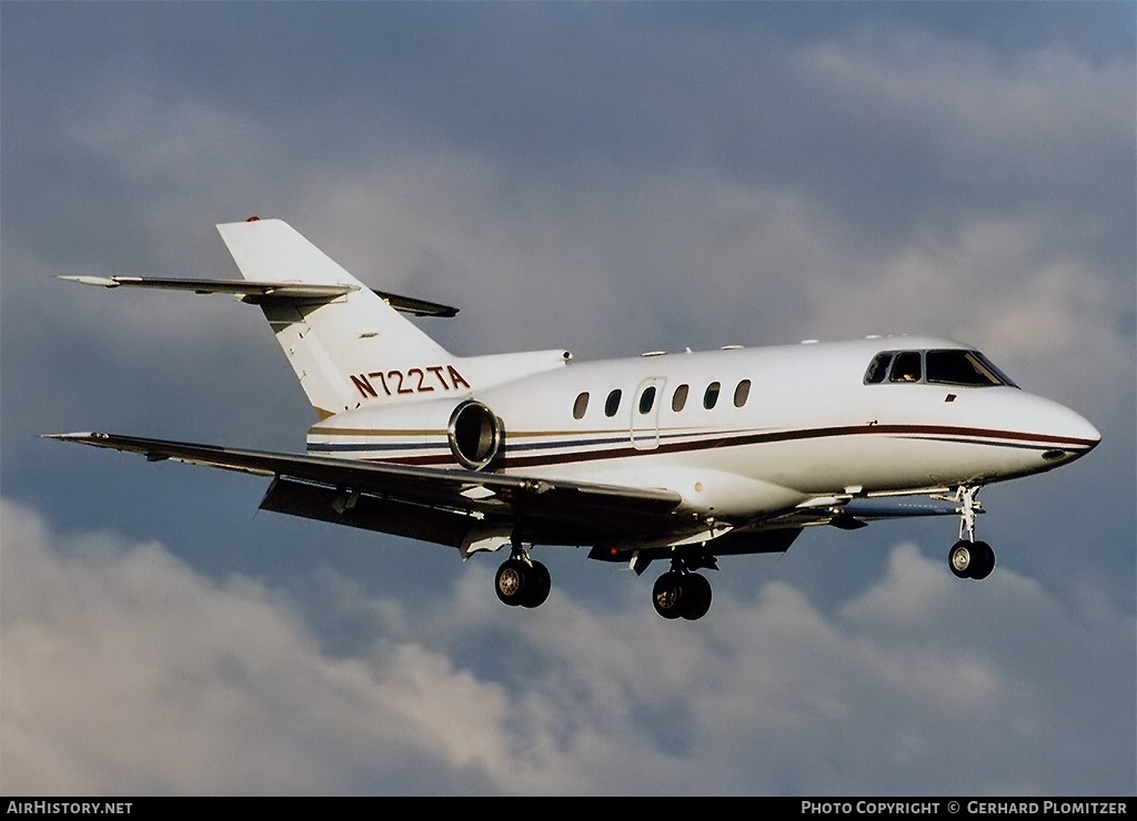 Aircraft Photo of N722TA | British Aerospace BAe-125-800B/XP | AirHistory.net #50898