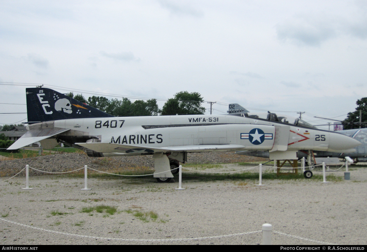 Aircraft Photo of 148407 | McDonnell F-4B Phantom II | USA - Marines | AirHistory.net #50913