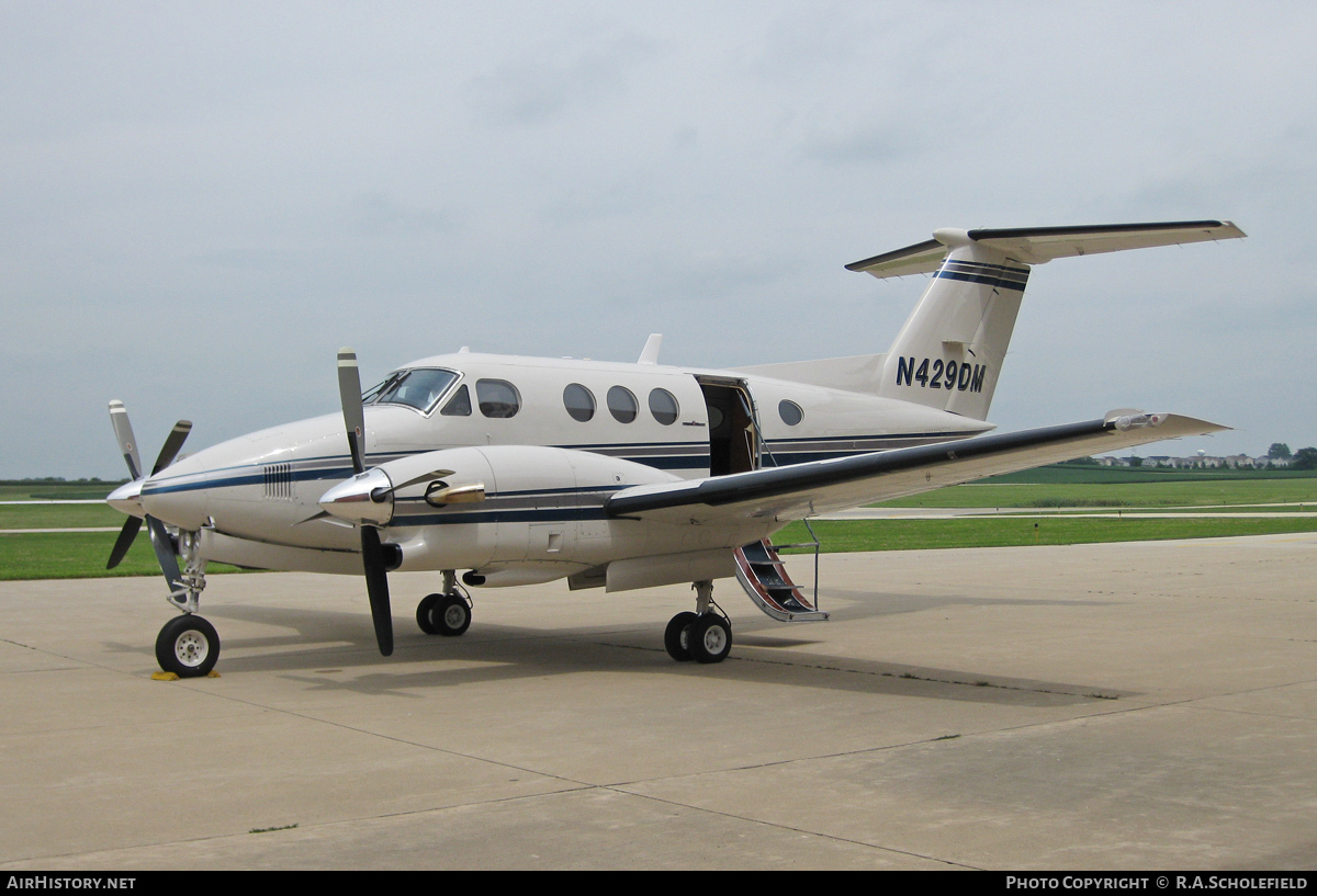 Aircraft Photo of N429DM | Beech F90 King Air | AirHistory.net #50914