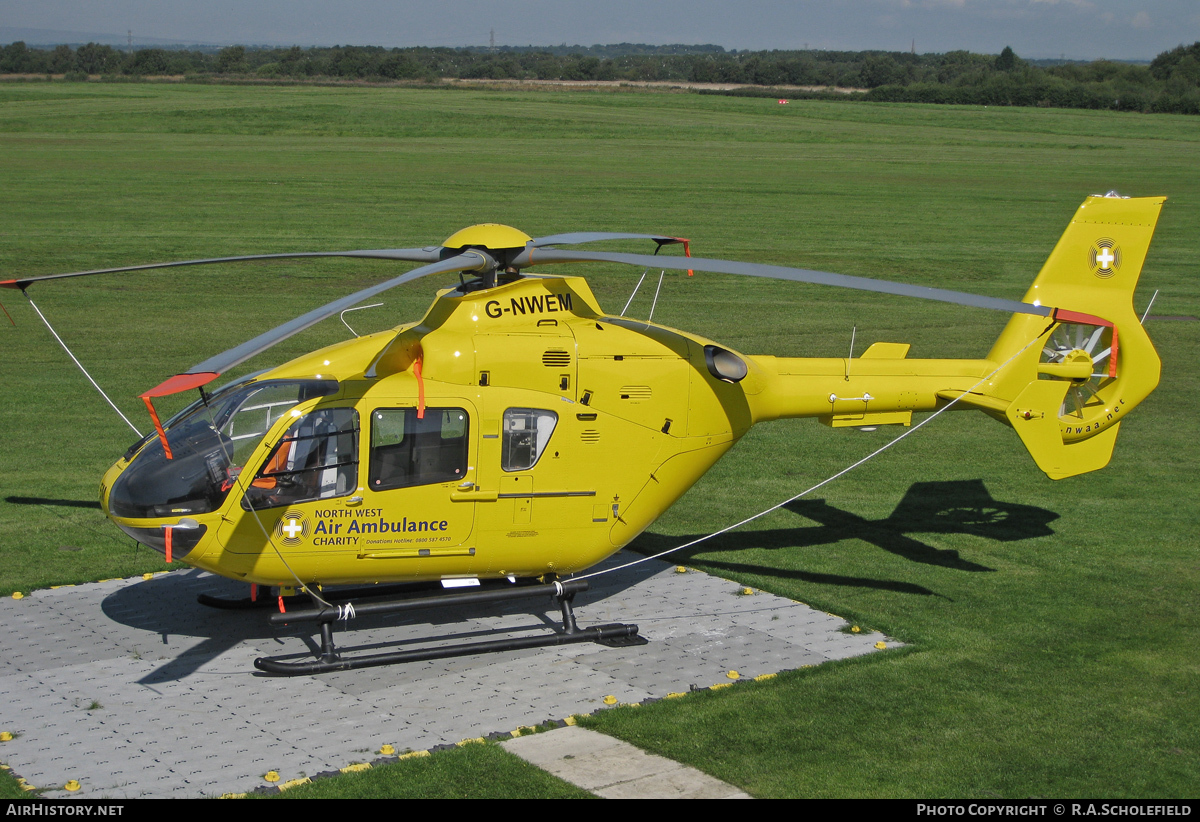 Aircraft Photo of G-NWEM | Eurocopter EC-135T-2 | North West Air Ambulance | AirHistory.net #50915