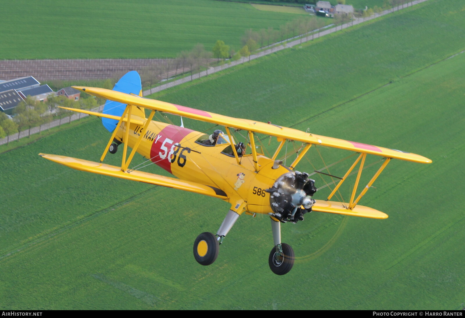 Aircraft Photo of N74650 / 586 | Boeing N2S-3 Kaydet (B75N1) | USA - Navy | AirHistory.net #50922