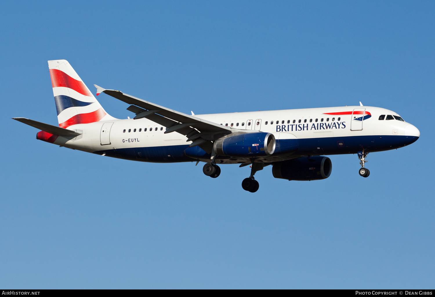 Aircraft Photo of G-EUYL | Airbus A320-232 | British Airways | AirHistory.net #50924