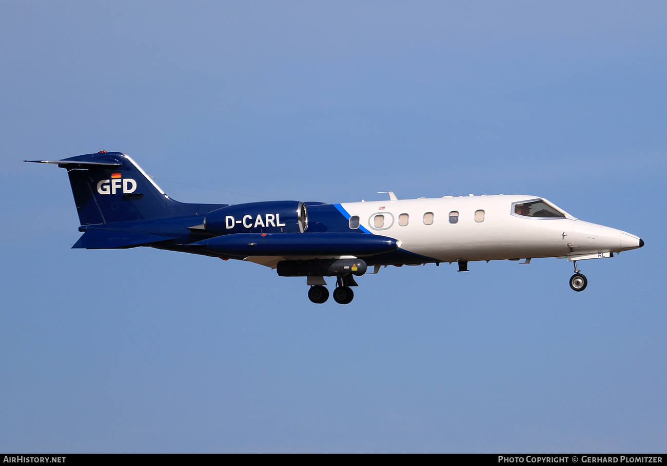 Aircraft Photo of D-CARL | Gates Learjet 35A | GFD - Gesellschaft für Flugzieldarstellung | AirHistory.net #50925