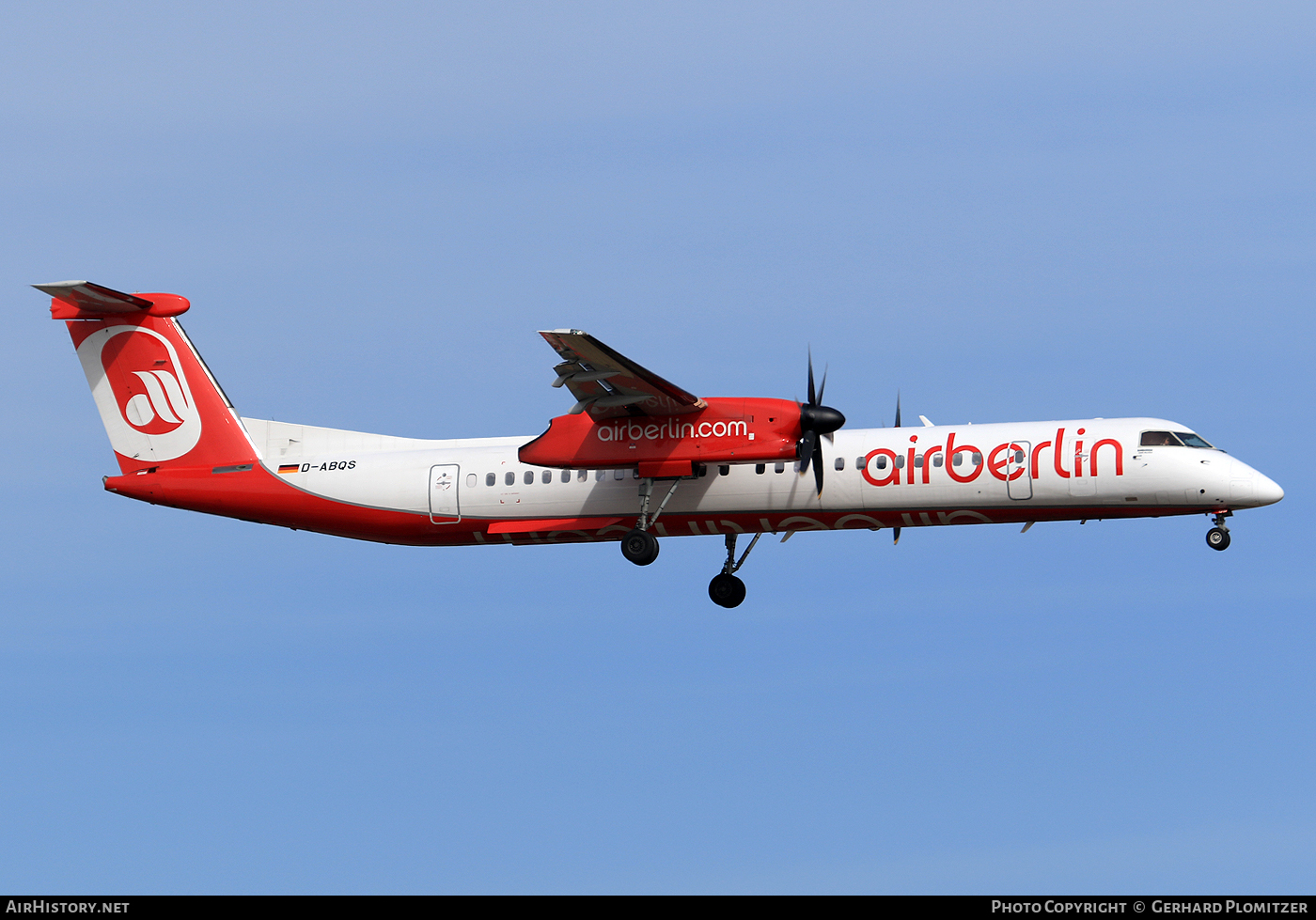 Aircraft Photo of D-ABQS | Bombardier DHC-8-402 Dash 8 | Air Berlin | AirHistory.net #50938