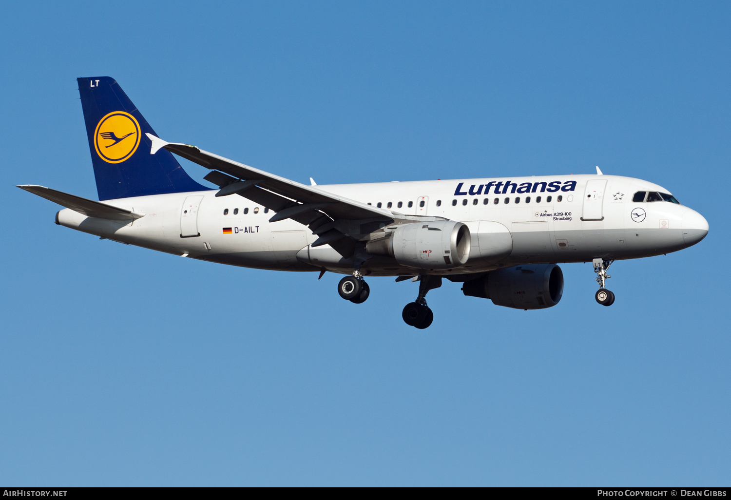 Aircraft Photo of D-AILT | Airbus A319-114 | Lufthansa | AirHistory.net #50941
