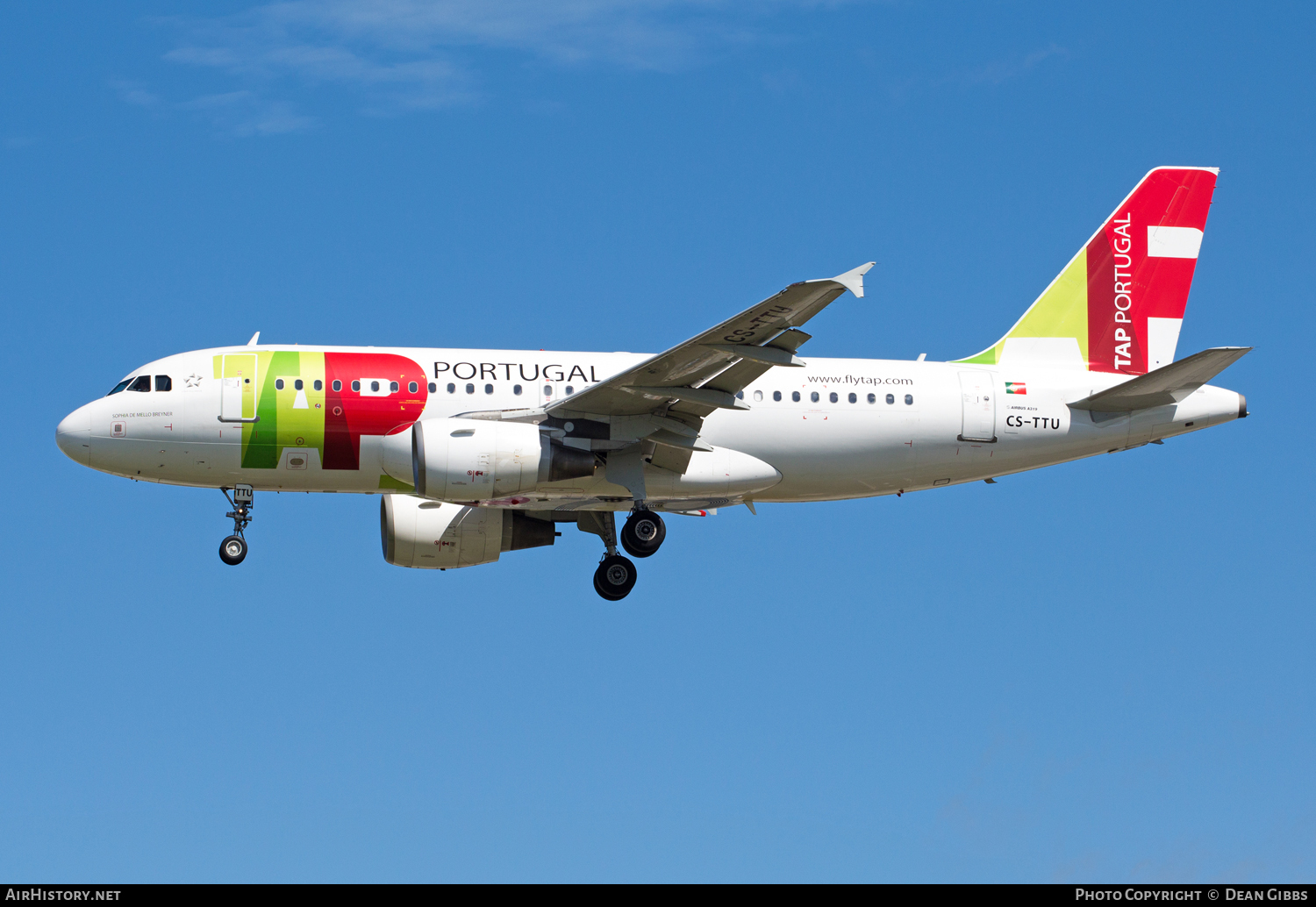 Aircraft Photo of CS-TTU | Airbus A319-112 | TAP Portugal | AirHistory.net #50955