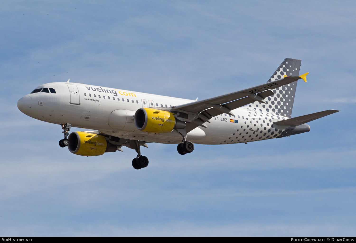 Aircraft Photo of EC-LRZ | Airbus A319-112 | Vueling Airlines | AirHistory.net #50958