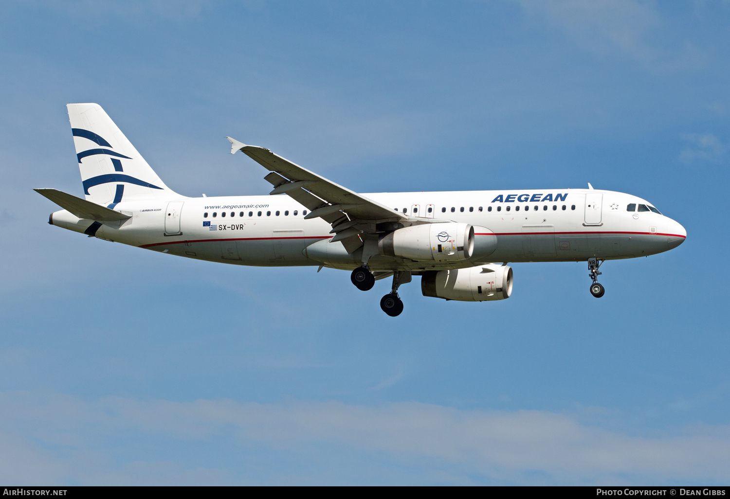 Aircraft Photo of SX-DVR | Airbus A320-232 | Aegean Airlines | AirHistory.net #50960
