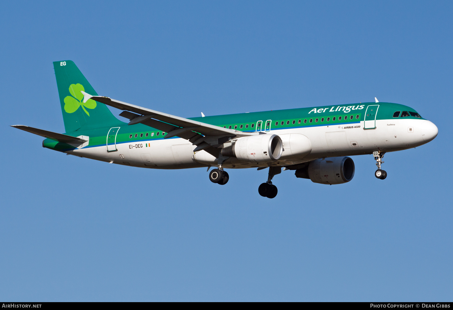 Aircraft Photo of EI-DEG | Airbus A320-214 | Aer Lingus | AirHistory.net #50967