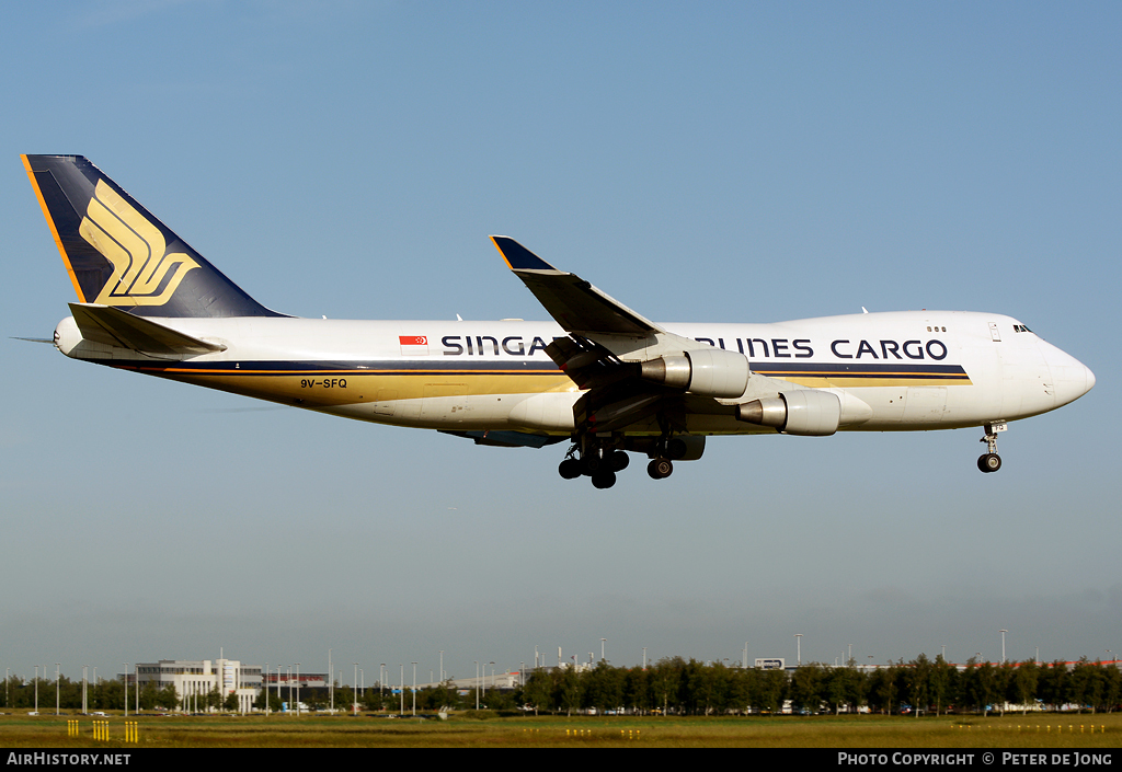 Aircraft Photo of 9V-SFQ | Boeing 747-412F/SCD | Singapore Airlines Cargo | AirHistory.net #50977