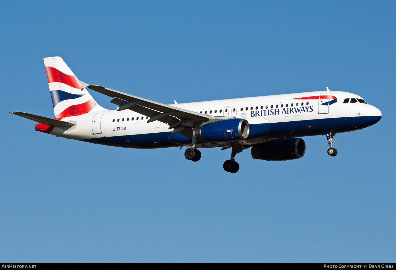 Aircraft Photo of G-EUUU | Airbus A320-232 | British Airways | AirHistory.net #50980