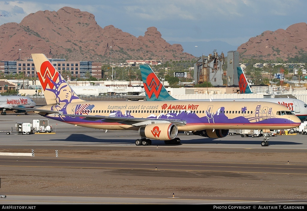 Aircraft Photo of N902AW | Boeing 757-2S7 | America West Airlines | AirHistory.net #50982