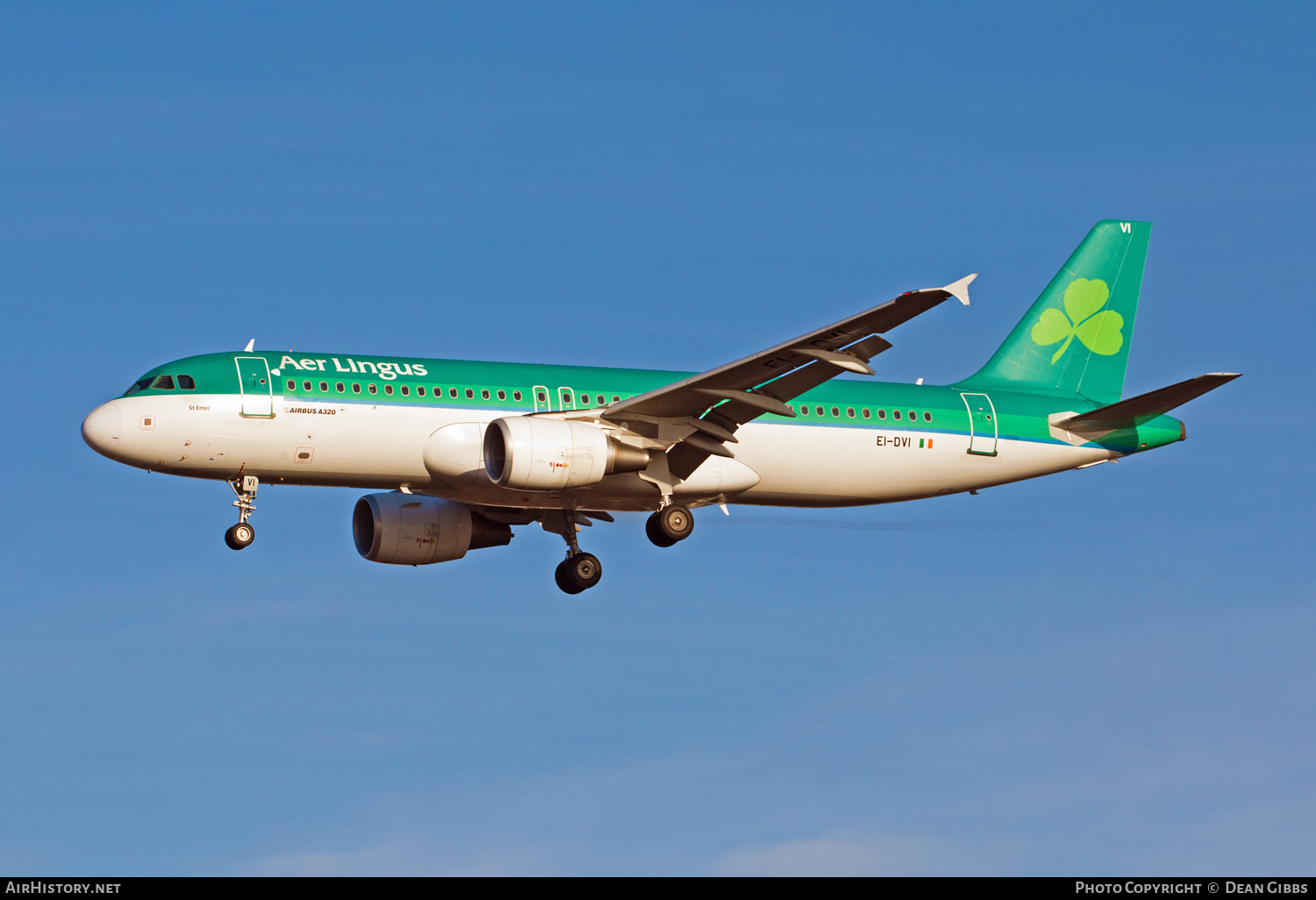 Aircraft Photo of EI-DVI | Airbus A320-214 | Aer Lingus | AirHistory.net #50984