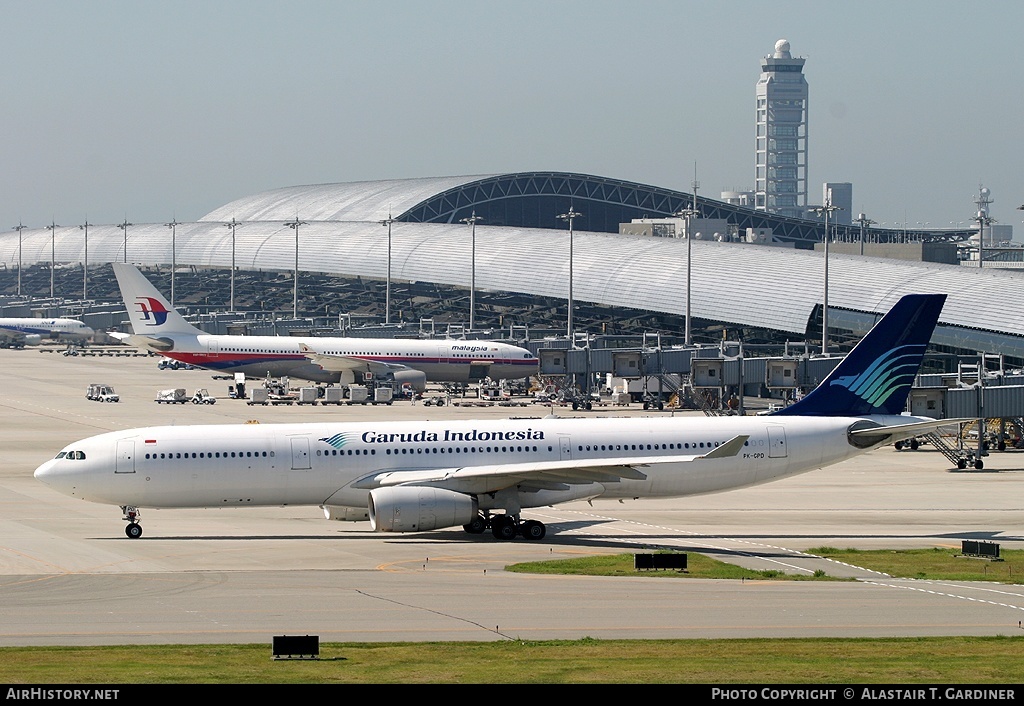 Aircraft Photo of PK-GPD | Airbus A330-341 | Garuda Indonesia | AirHistory.net #50992