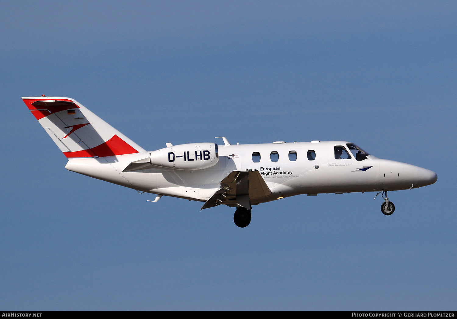 Aircraft Photo of D-ILHB | Cessna 525 CitationJet CJ1+ | European Flight Academy | AirHistory.net #50995