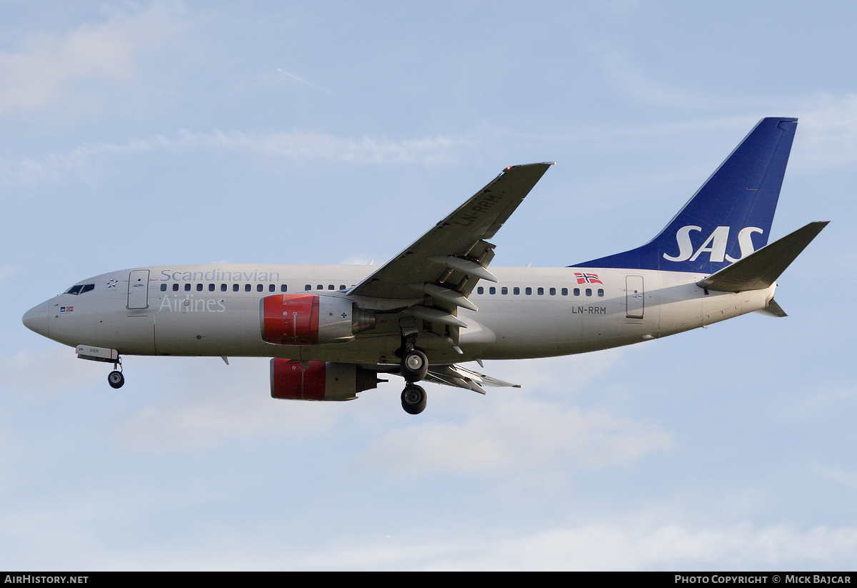 Aircraft Photo of LN-RRM | Boeing 737-783 | Scandinavian Airlines - SAS | AirHistory.net #51006