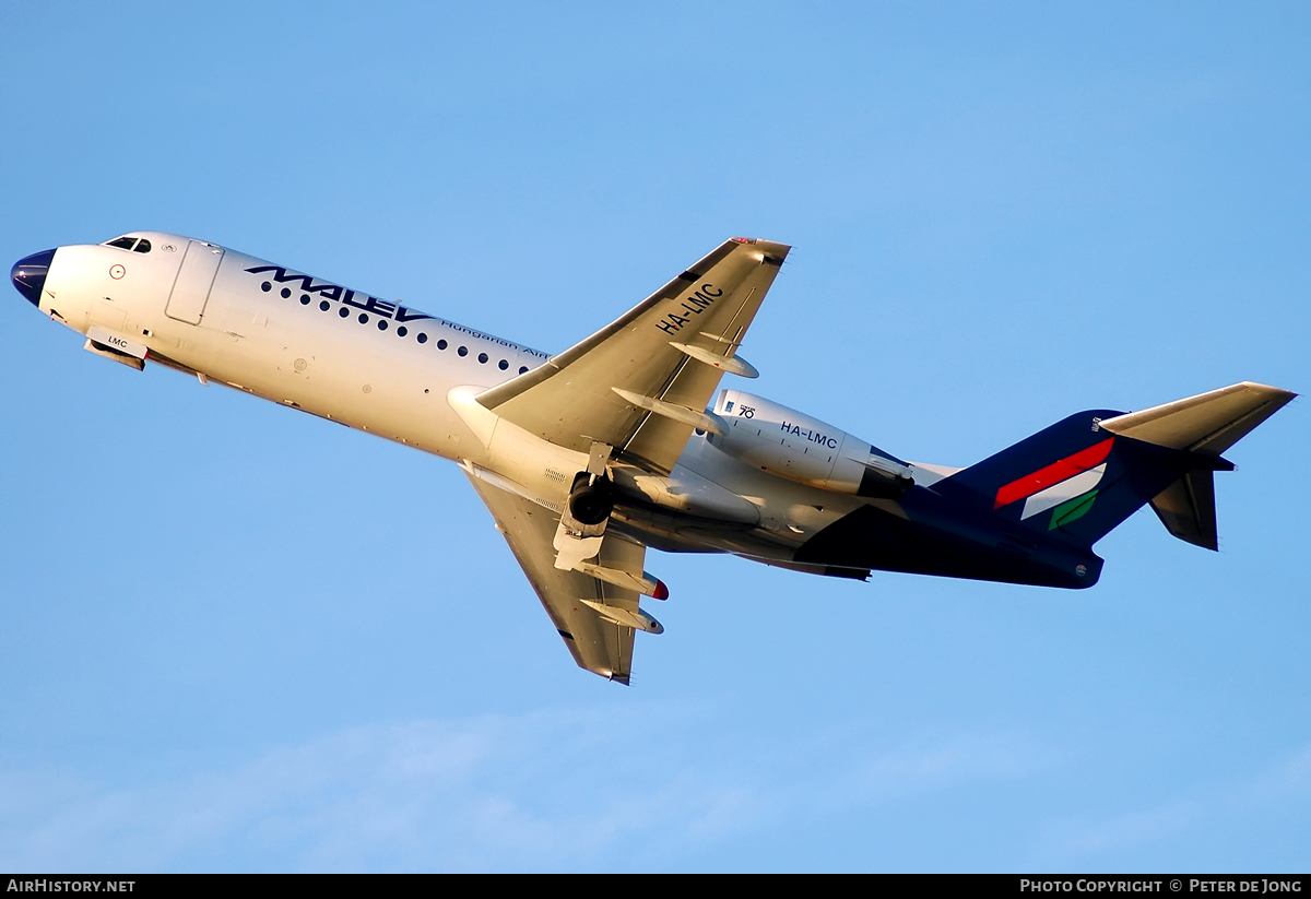 Aircraft Photo of HA-LMC | Fokker 70 (F28-0070) | Malév - Hungarian Airlines | AirHistory.net #51010