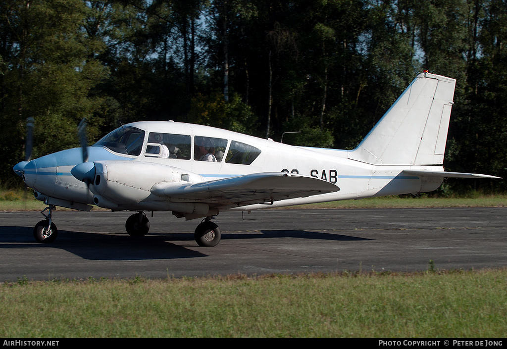 Aircraft Photo of OO-SAB | Piper PA-23-250 Aztec | AirHistory.net #51017