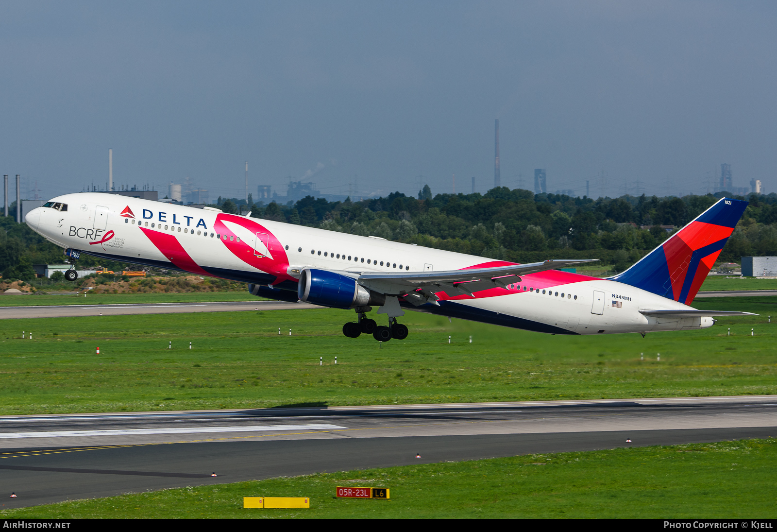 Aircraft Photo of N845MH | Boeing 767-432/ER | Delta Air Lines | AirHistory.net #51020