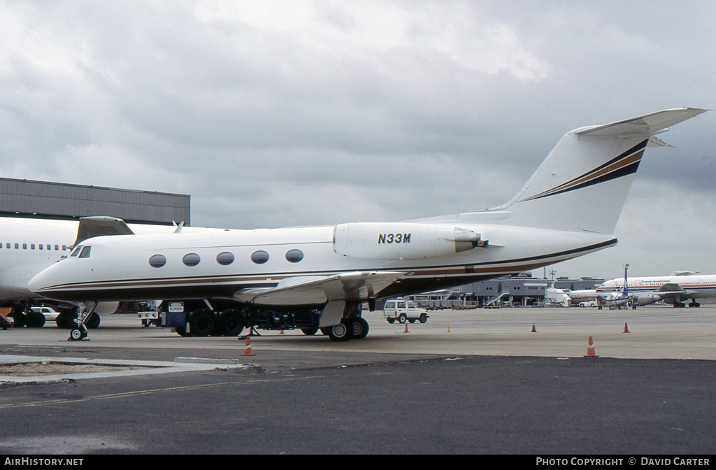 Aircraft Photo of N33M | Grumman American G-1159 Gulfstream II | AirHistory.net #51021