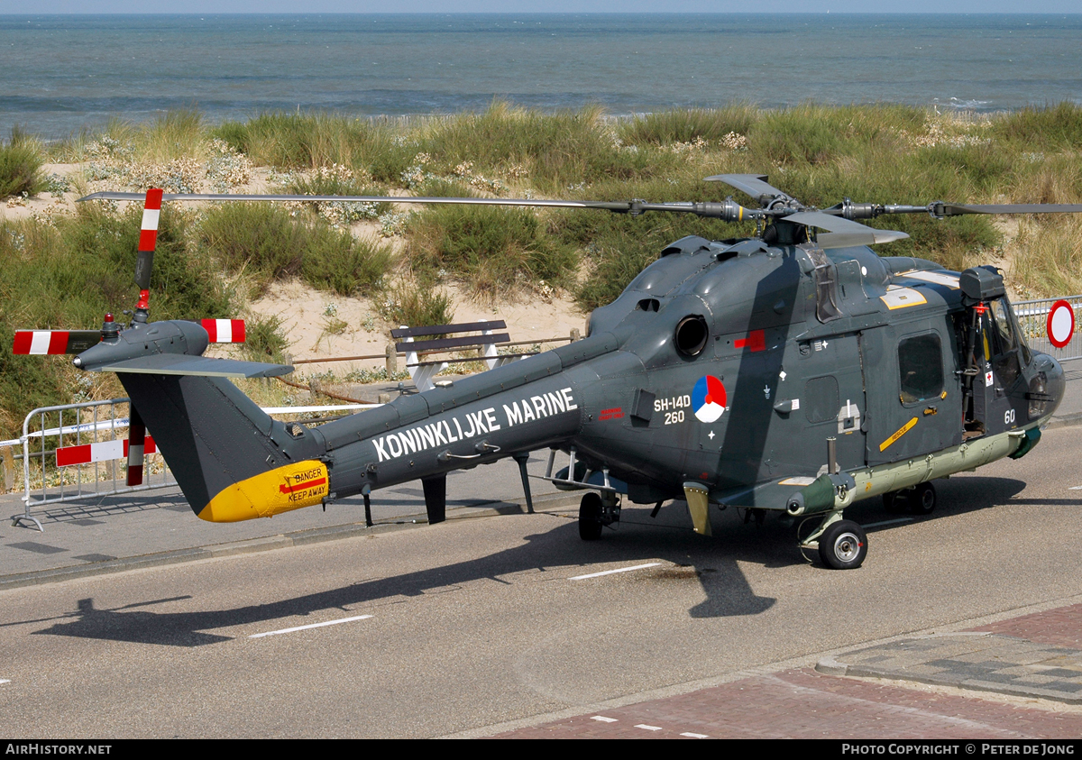 Aircraft Photo of 260 | Westland SH-14D Lynx (WG-13) | Netherlands - Navy | AirHistory.net #51022