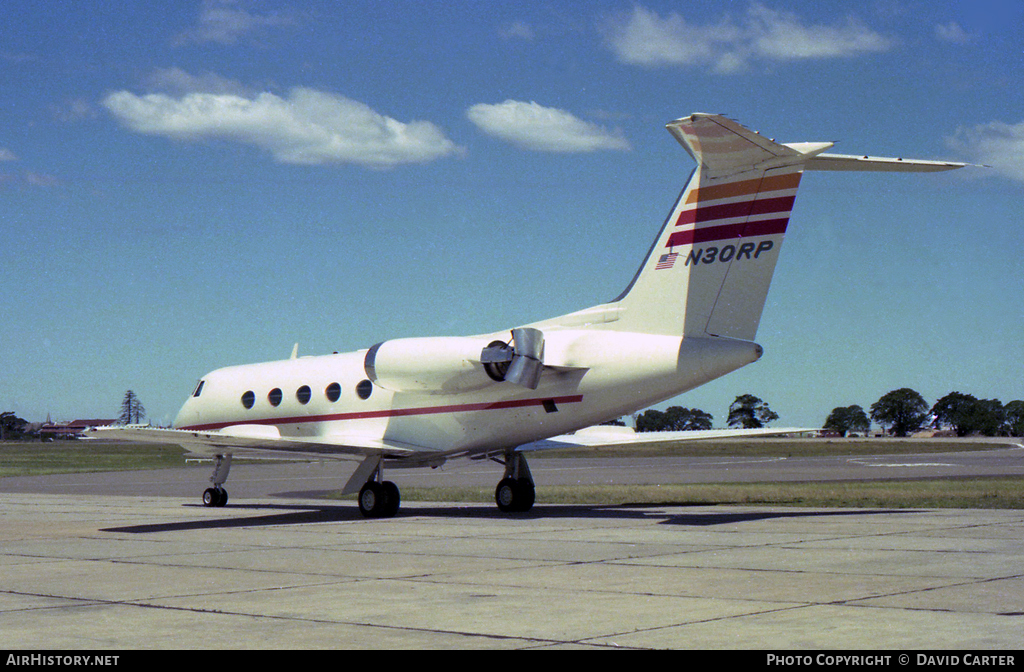 Aircraft Photo of N30RP | Grumman American G-1159 Gulfstream II | AirHistory.net #51034