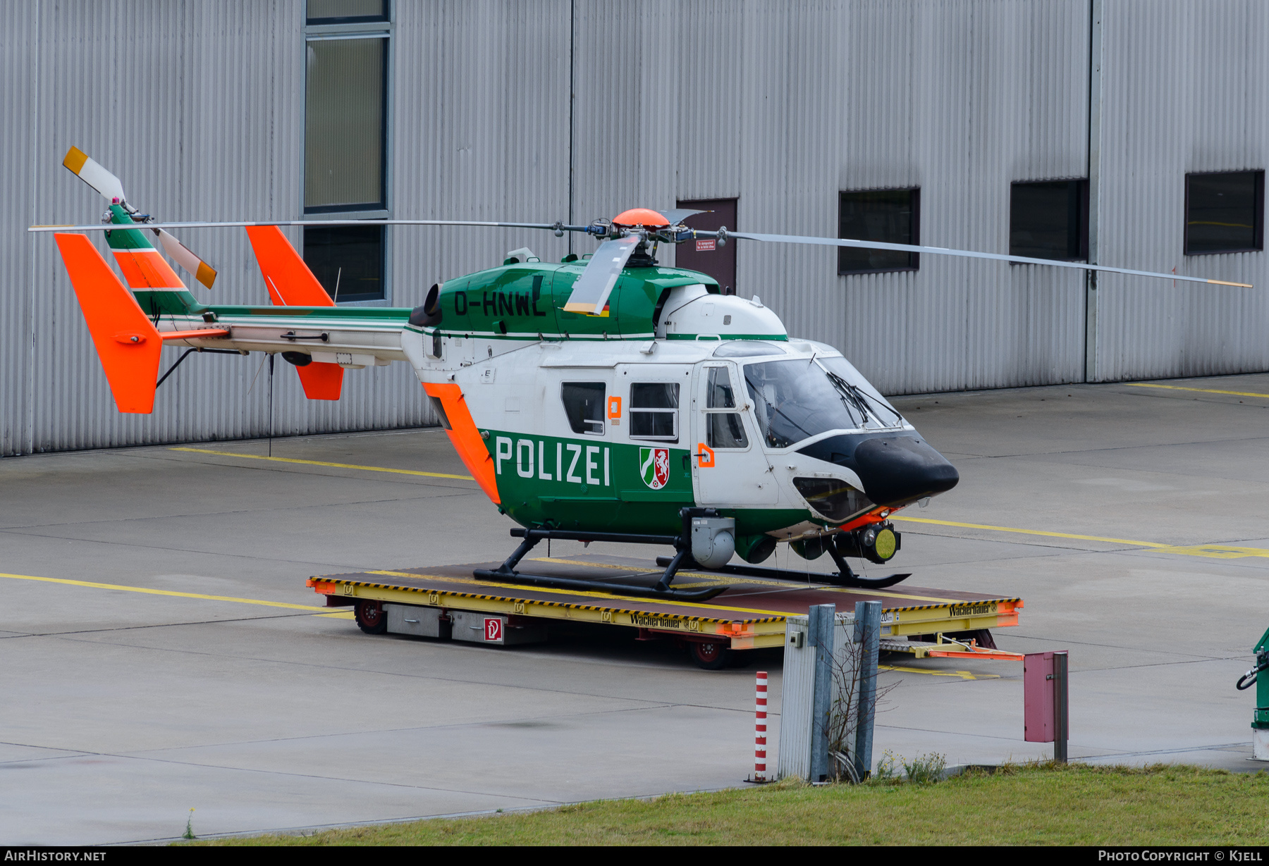 Aircraft Photo of D-HNWL | Eurocopter-Kawasaki BK-117B-2 | Polizei Nordrhein-Westfalen | AirHistory.net #51041