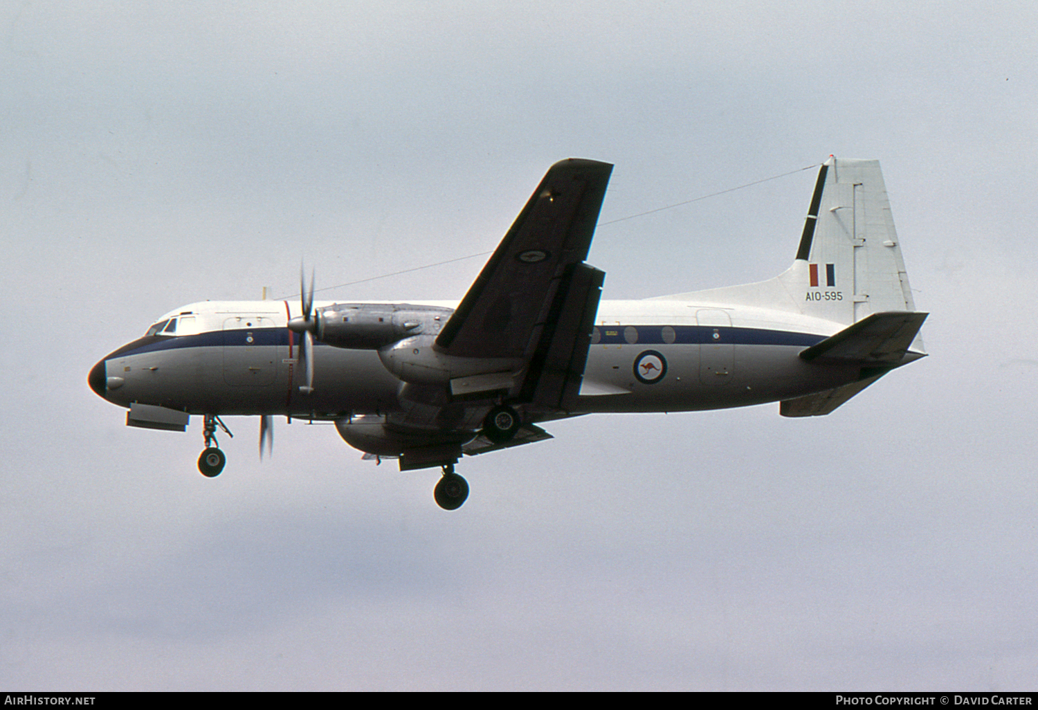 Aircraft Photo of A10-595 | Hawker Siddeley HS-748 Srs2/229 | Australia - Air Force | AirHistory.net #51044