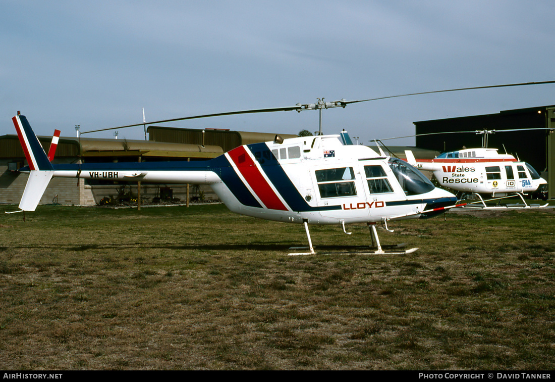 Aircraft Photo of VH-UBH | Bell 206B-3 JetRanger III | Lloyd Helicopters | AirHistory.net #51056