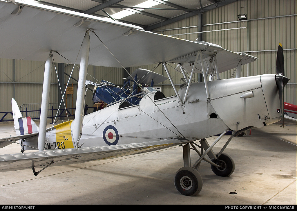 Aircraft Photo of G-AXAN / EM720 | De Havilland D.H. 82A Tiger Moth II | UK - Air Force | AirHistory.net #51058