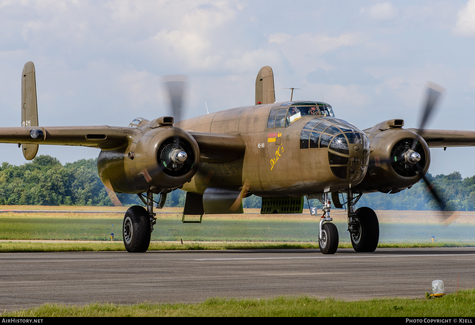 Aircraft Photo of PH-XXV / N5-149 | North American B-25J Mitchell | Koninklijke Luchtmacht Historische Vlucht | Netherlands East Indies - Air Force | AirHistory.net #51076