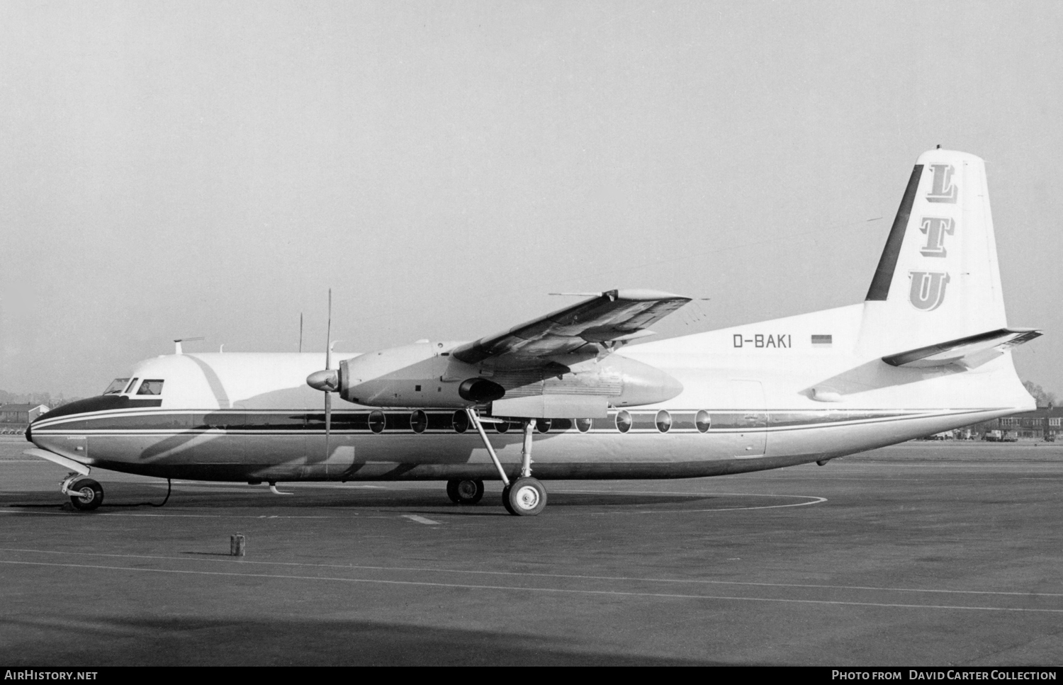 Aircraft Photo of D-BAKI | Fokker F27-100 Friendship | LTU - Lufttransport-Unternehmen | AirHistory.net #51077