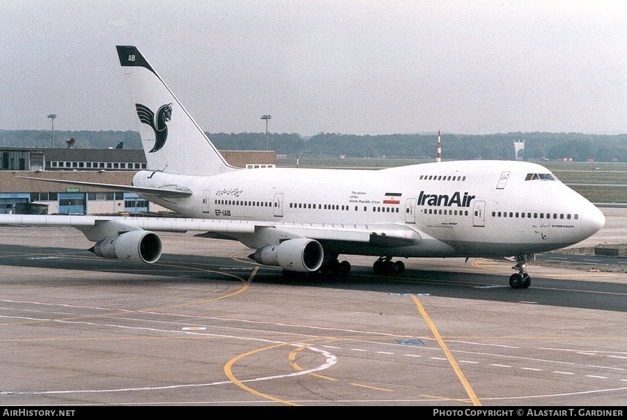 Aircraft Photo of EP-IAB | Boeing 747SP-86 | Iran Air | AirHistory.net #51097