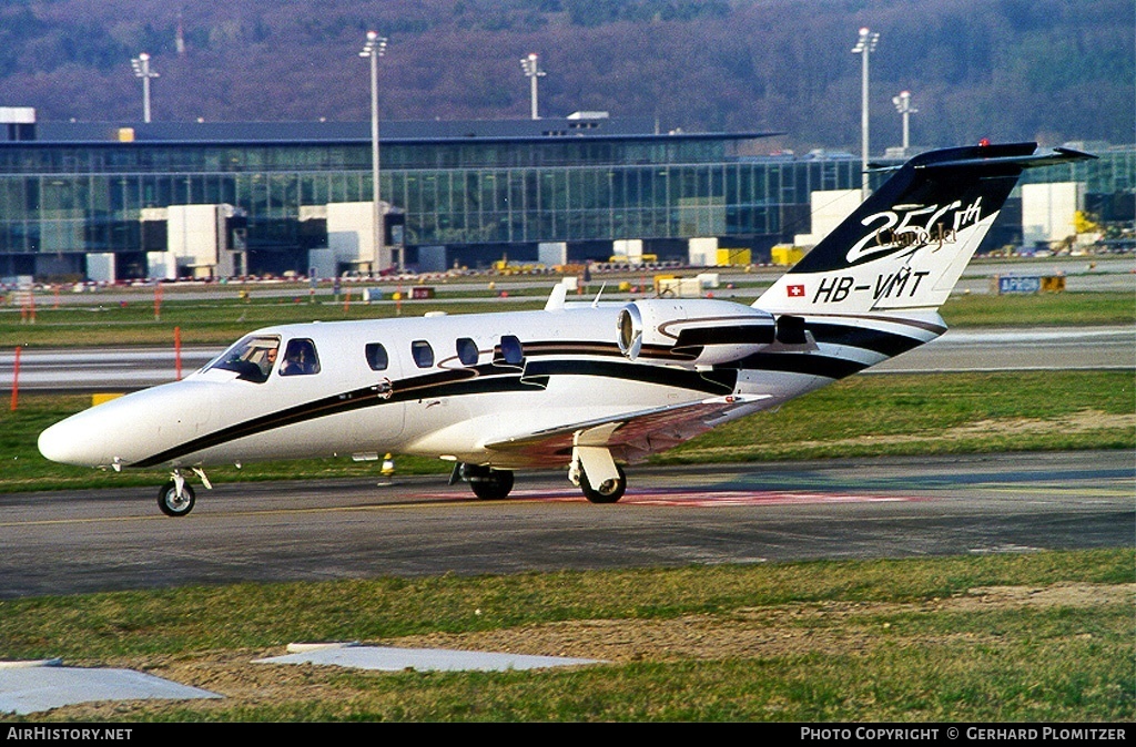 Aircraft Photo of HB-VMT | Cessna 525 CitationJet | AirHistory.net #51098
