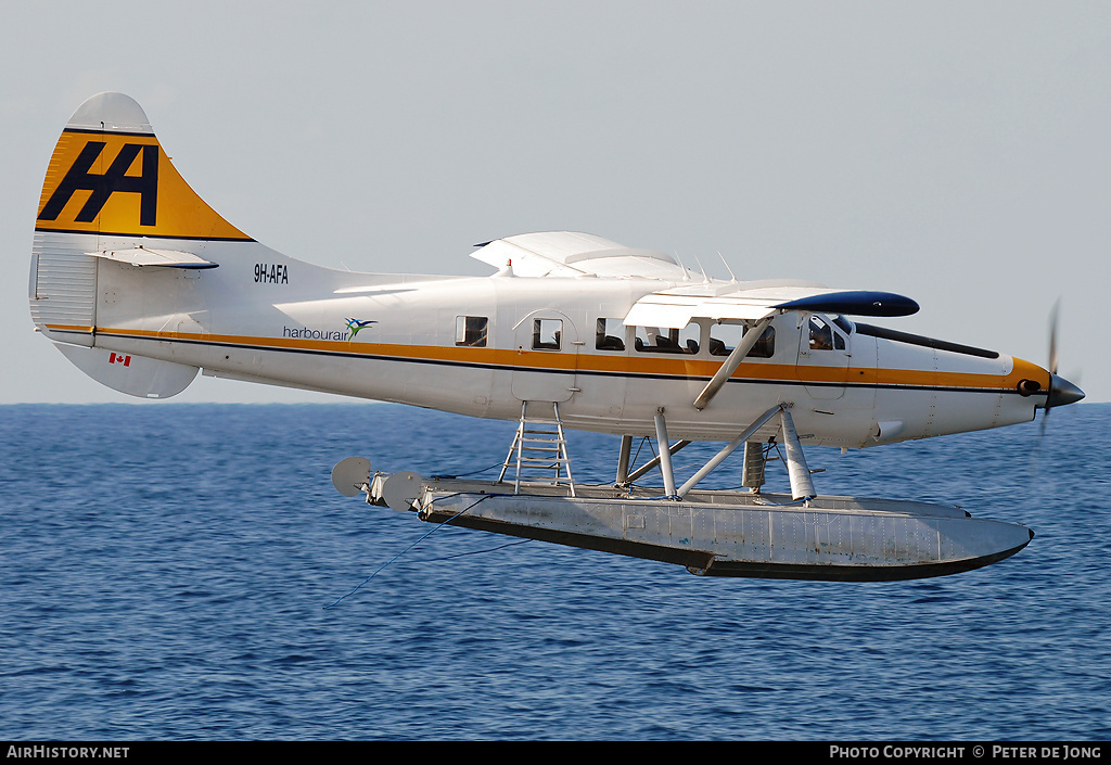 Aircraft Photo of 9H-AFA | Vazar DHC-3T Turbine Otter | Harbour Air Malta | AirHistory.net #51102