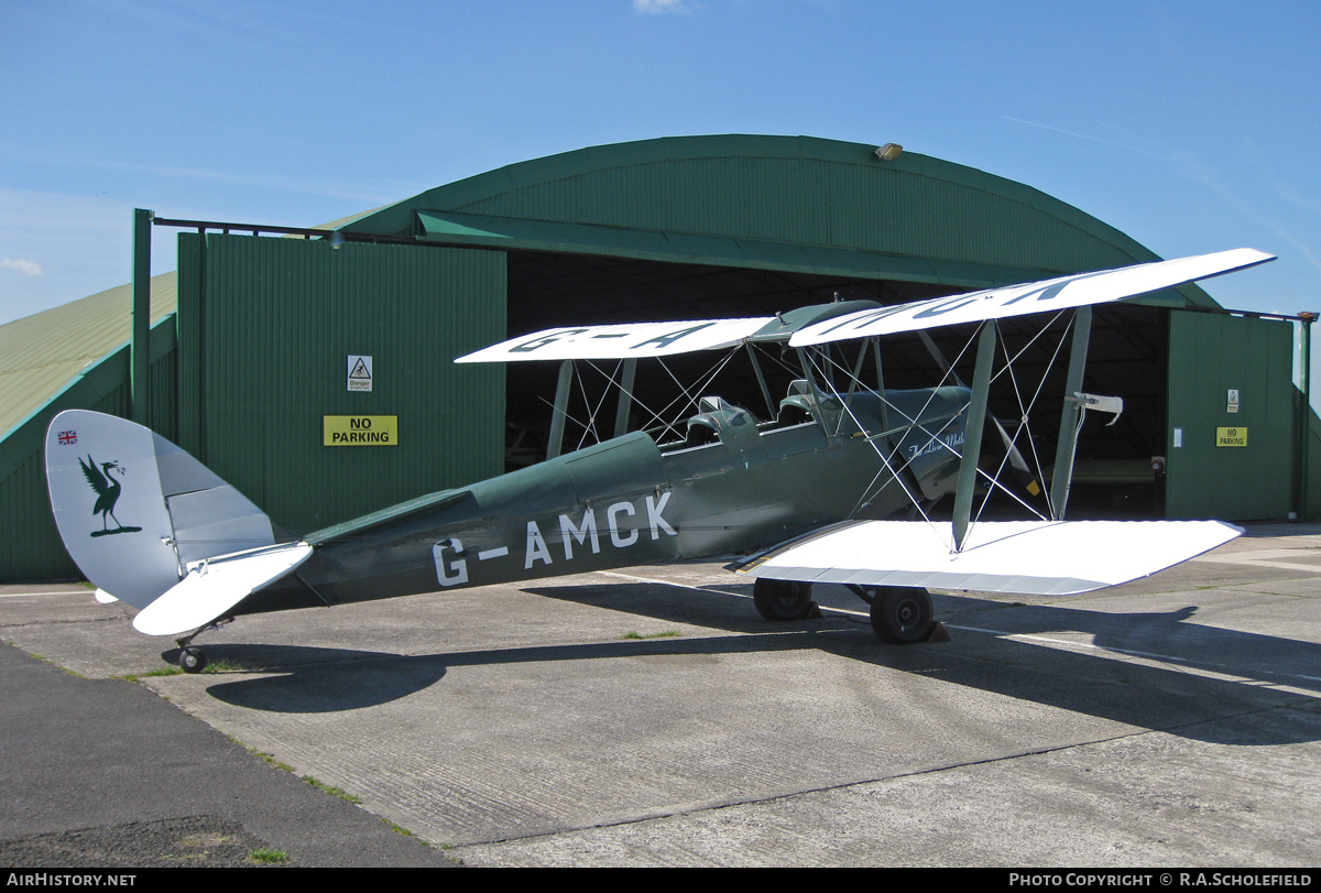 Aircraft Photo of G-AMCK | De Havilland D.H. 82A Tiger Moth | Liverpool Flying School | AirHistory.net #51124