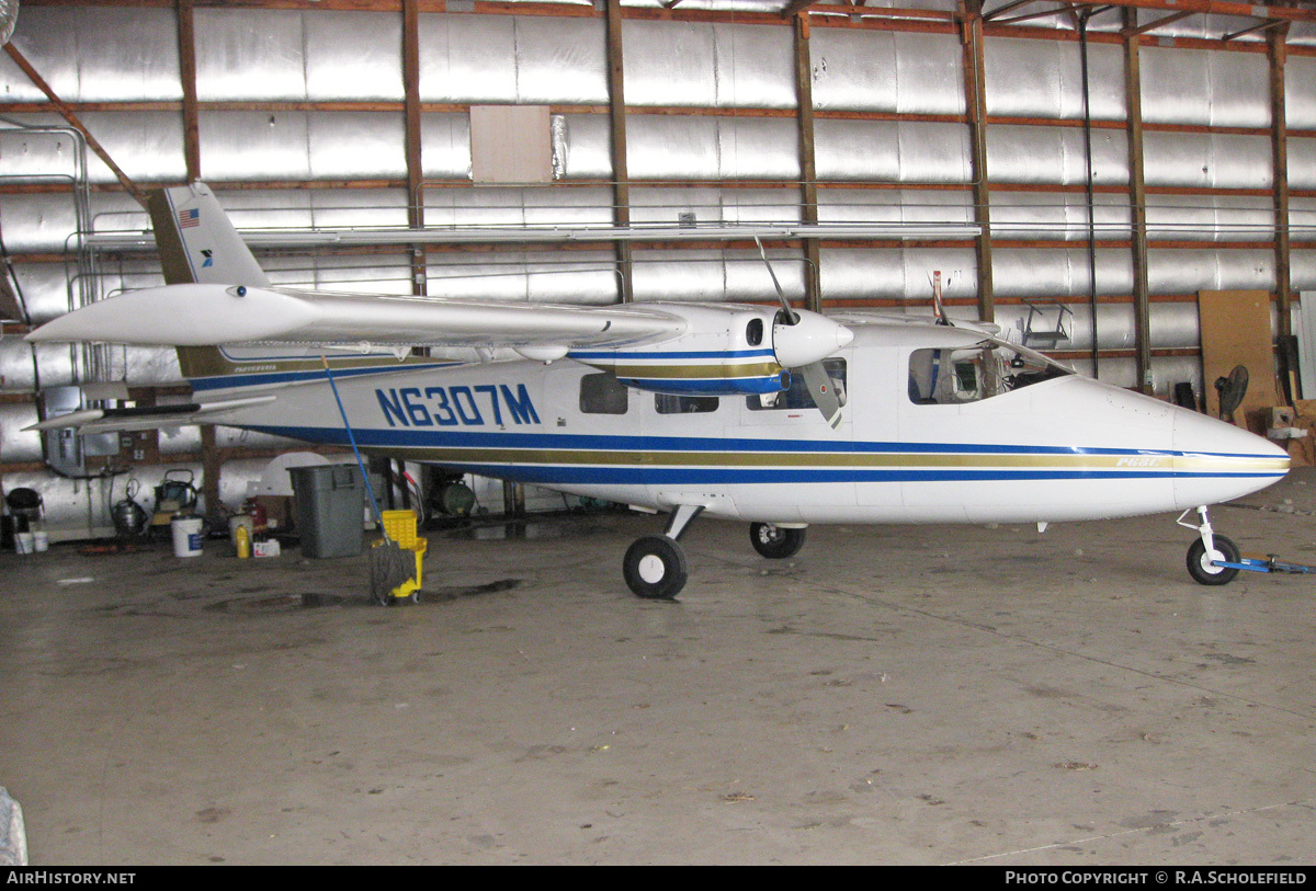 Aircraft Photo of N6307M | Partenavia P-68C | AirHistory.net #51148