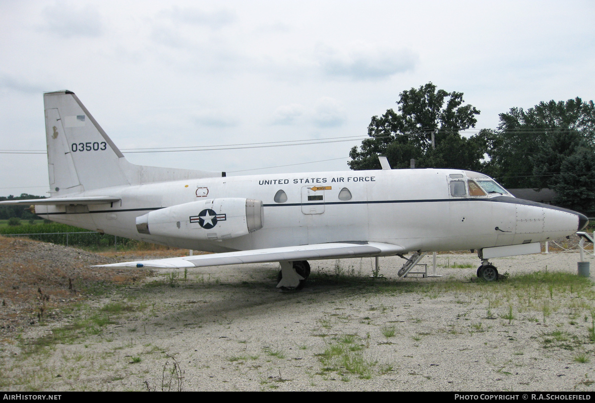 Aircraft Photo of 60-3503 / 03503 | North American CT-39A | USA - Air Force | AirHistory.net #51151